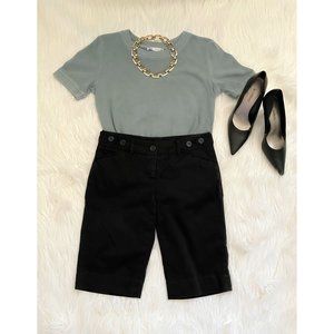 MID-RISE BERMUDA SHORTS